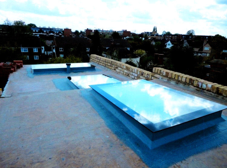 Frameless Flat Roof Skylight