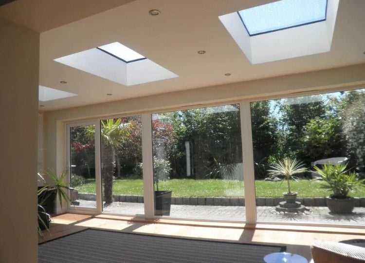 JUMBO Frameless Flat Roof Skylight