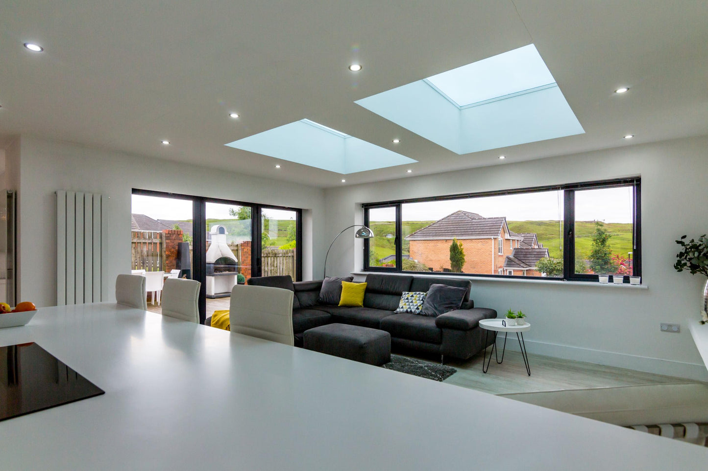 Frameless Flat Roof Skylight